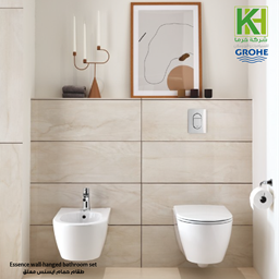 Show details for Grohe Essence wall mounted bidet Picture of Grohe Essence wall mounted bidet